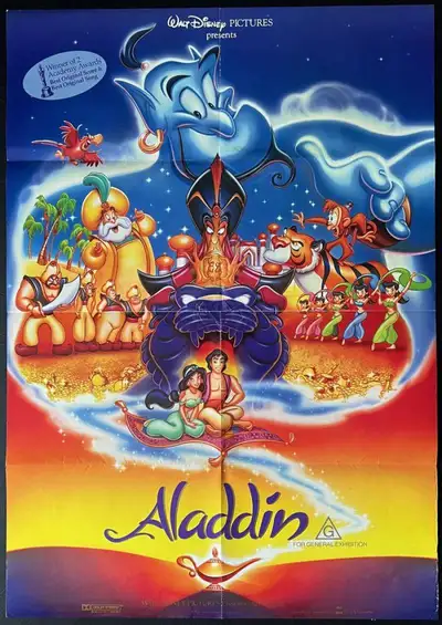 Film poster: Aladdin