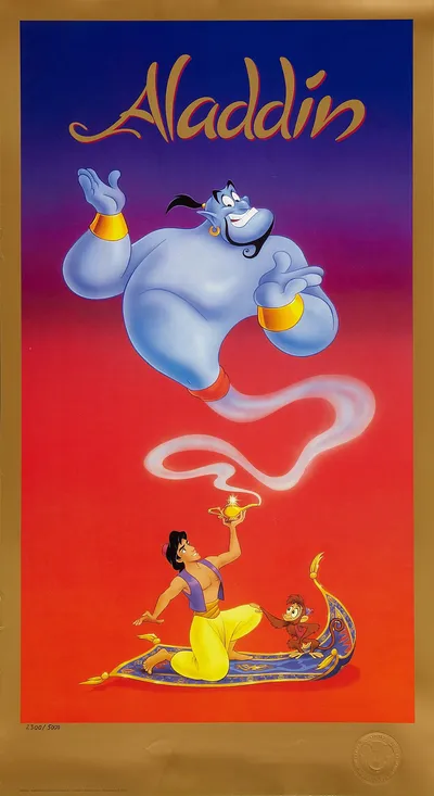 Film poster: Aladdin