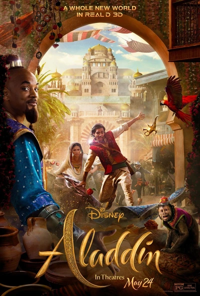 Film poster: Aladdin