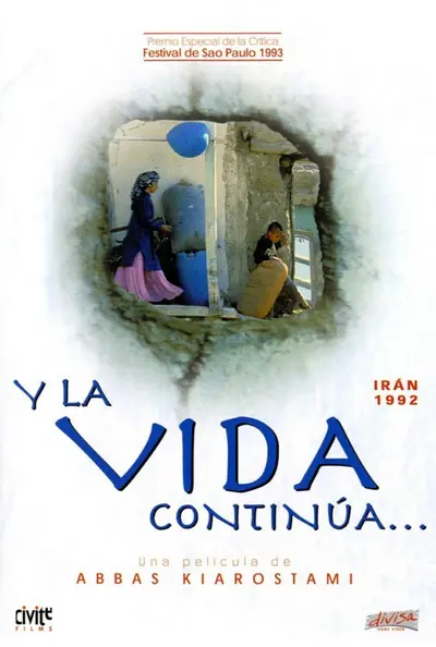 Film poster: And Life Goes On