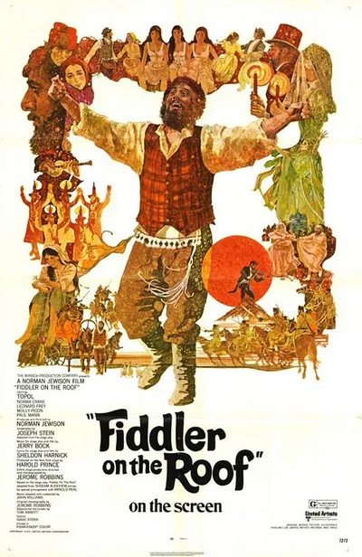 Film poster: Fiddler on the Roof