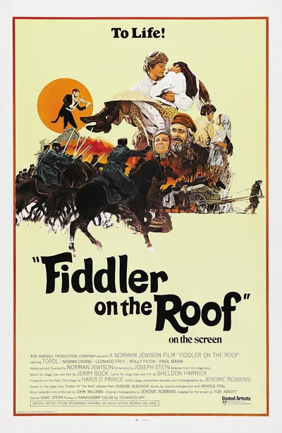 Film poster: Fiddler on the Roof