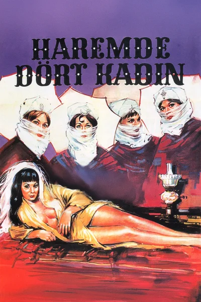 Film poster: Four women in the harem