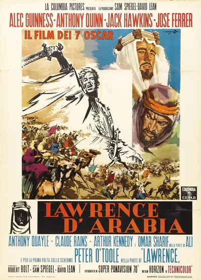 Film poster: Lawrence of Arabia