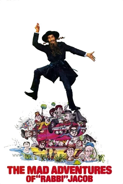 Film poster: Les Aventures de Rabbi Jacob (The Mad Adventures of Rabbi Jacob)