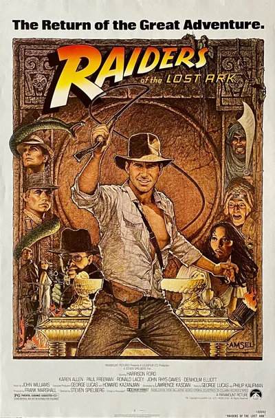 Film poster: Raiders of the Lost Ark