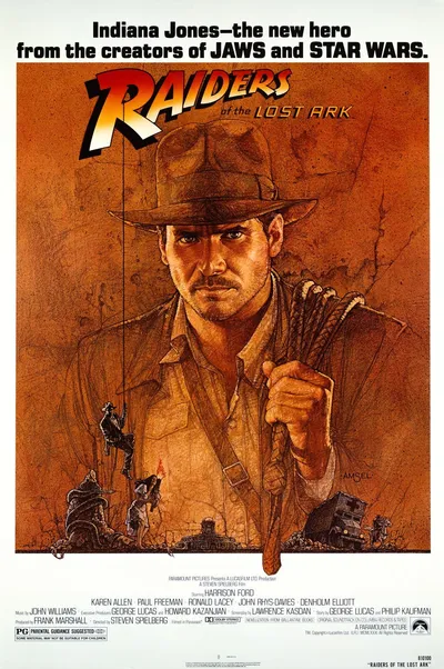 Film poster: Raiders of the Lost Ark