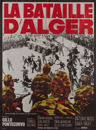 Film poster: The Battle of Algiers