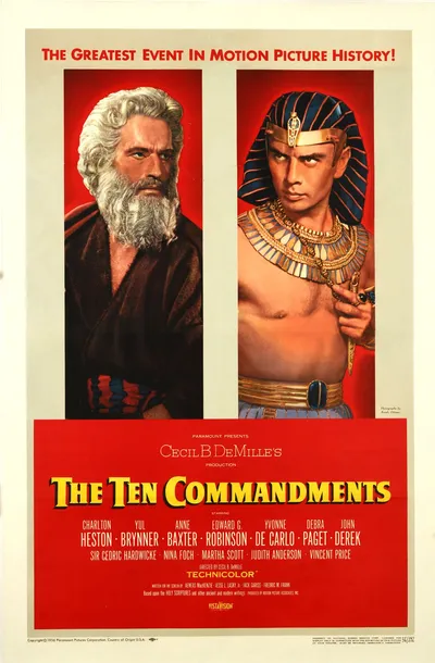 Film poster: The Ten Commandments