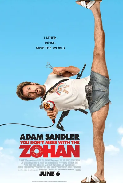 Film poster: You Don't Mess with the Zohan